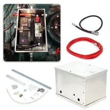 Universal Complete Aluminum Battery Box Relocation Kit Off Road Kit for All Cars