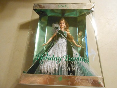 2005 holiday barbie green