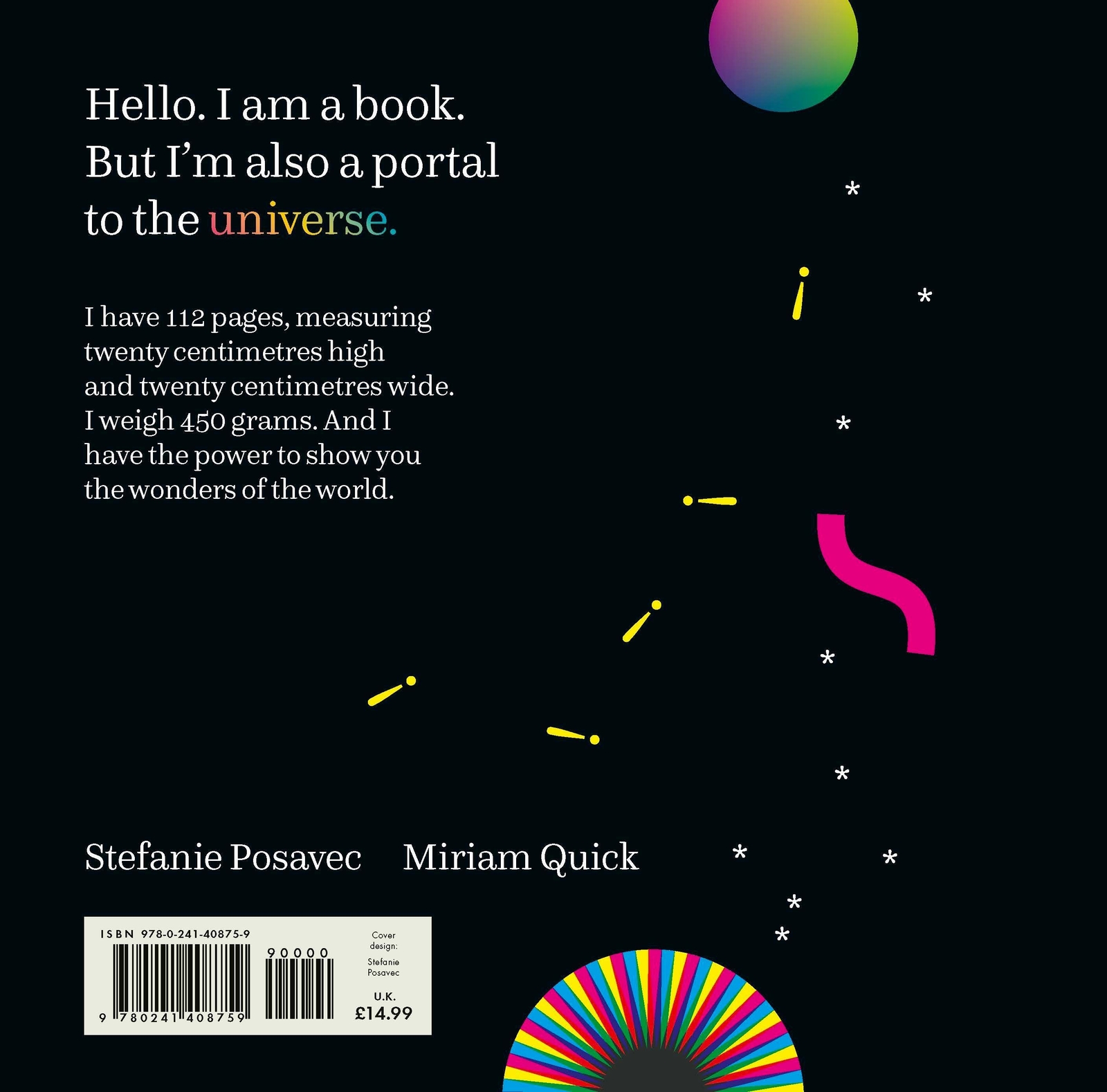 Thumbnail - I Am A Book. I Am A Portal To The Universe. | Stefanie Posavec |