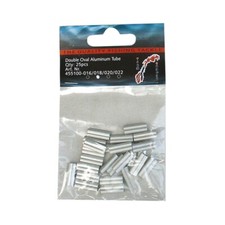 Gewölbte Aluminium Doppelklemmhülsen 