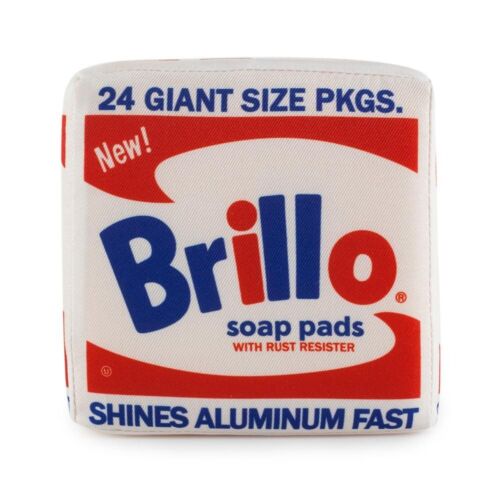 Kidrobot x Andy Warhol Polaroid Brillo Medium Plush Dunny Series 2 Campbells Set - Picture 9 of 15