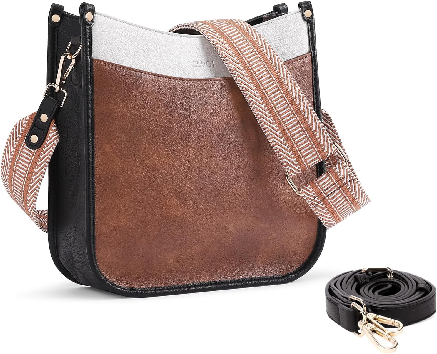 Crossbody Bags for Women Trendy Fashion Shoulder Bag Vegan Leather Purse for Lad-image
