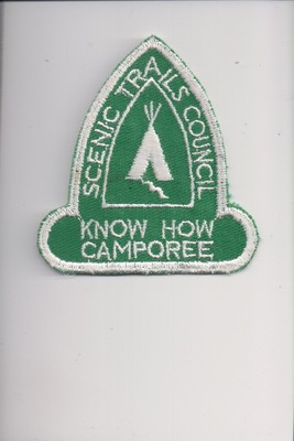 Scenic Trails Council Know How Camporee patch