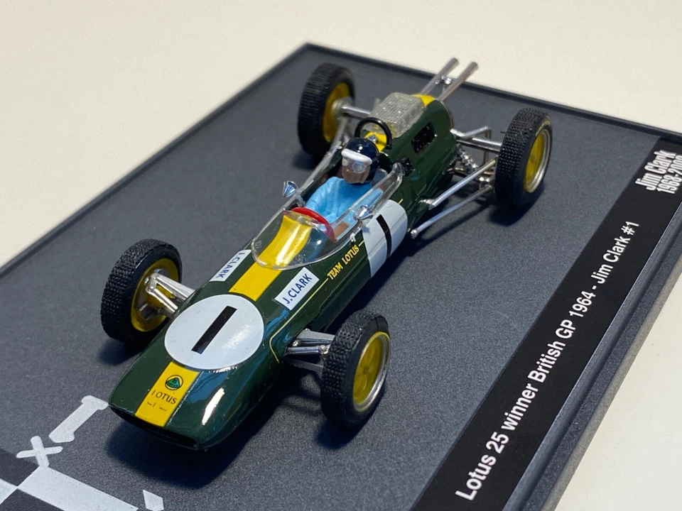 Lotus 25 GP Inghilterra 1964 - 1° Jim Clark - 1/43 - 1968/2008 LIMITED EDITION - Immagine 3 di 4