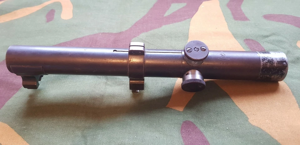 VERY RARE WITH FACTORY ADAPTER MOUNT SSSR MOSIN NAGANT WW2 RIFLE 91/31 SCOPE - Image 2 of 4