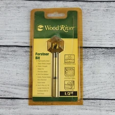 Wood River~ 1/2” High Carbon Steel Forstner Bit