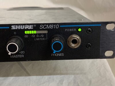 Shure SCM810 8 Channel Automatic Microphone Mixer with INTELLIMIX