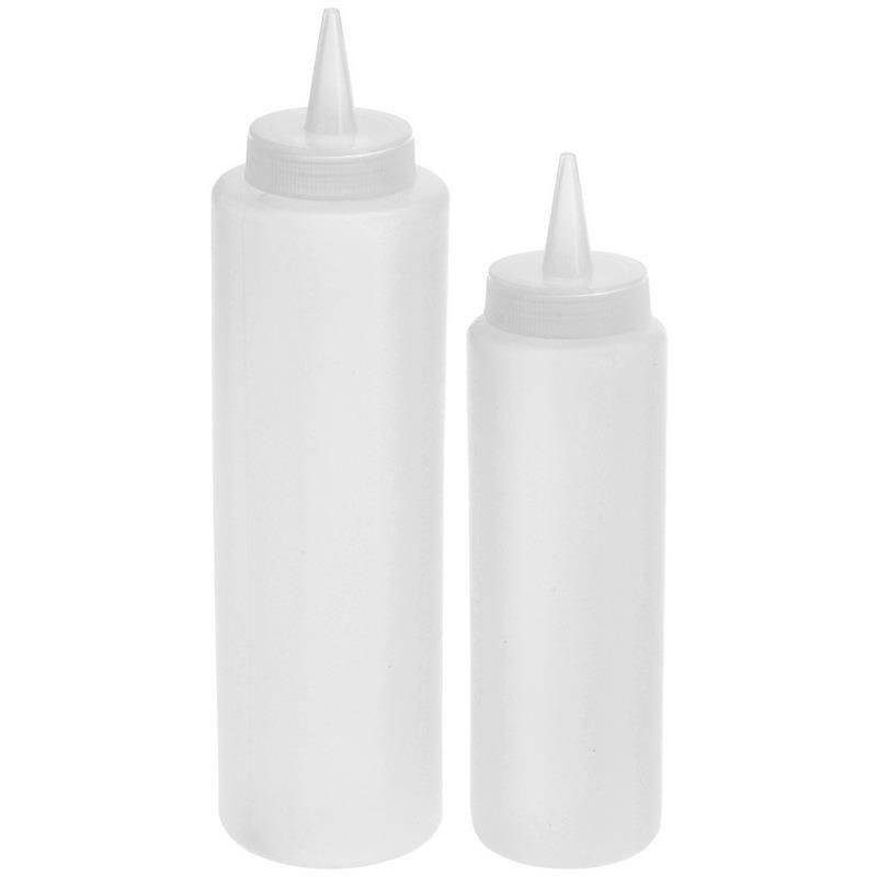 ORION Quetschflasche / Soßenflasche / Dosierflasche / Soßenspender 250+500 ml 2