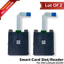 Lot of 2 DELL Latitude E6320 Smart Card Slot Assembly / Reader CHA01 Y170R