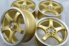 Llantas doradas 17" Neon Impreza Forester tC FRS Fiero PT Cruiser 5x100 5x114,3 ruedas