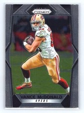 2017 Panini Prizm #36 Vance McDonald MT/NMT