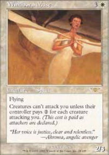 MTG - Windborn Muse - Legions - NM, English Magic FLAT RATE SHIP