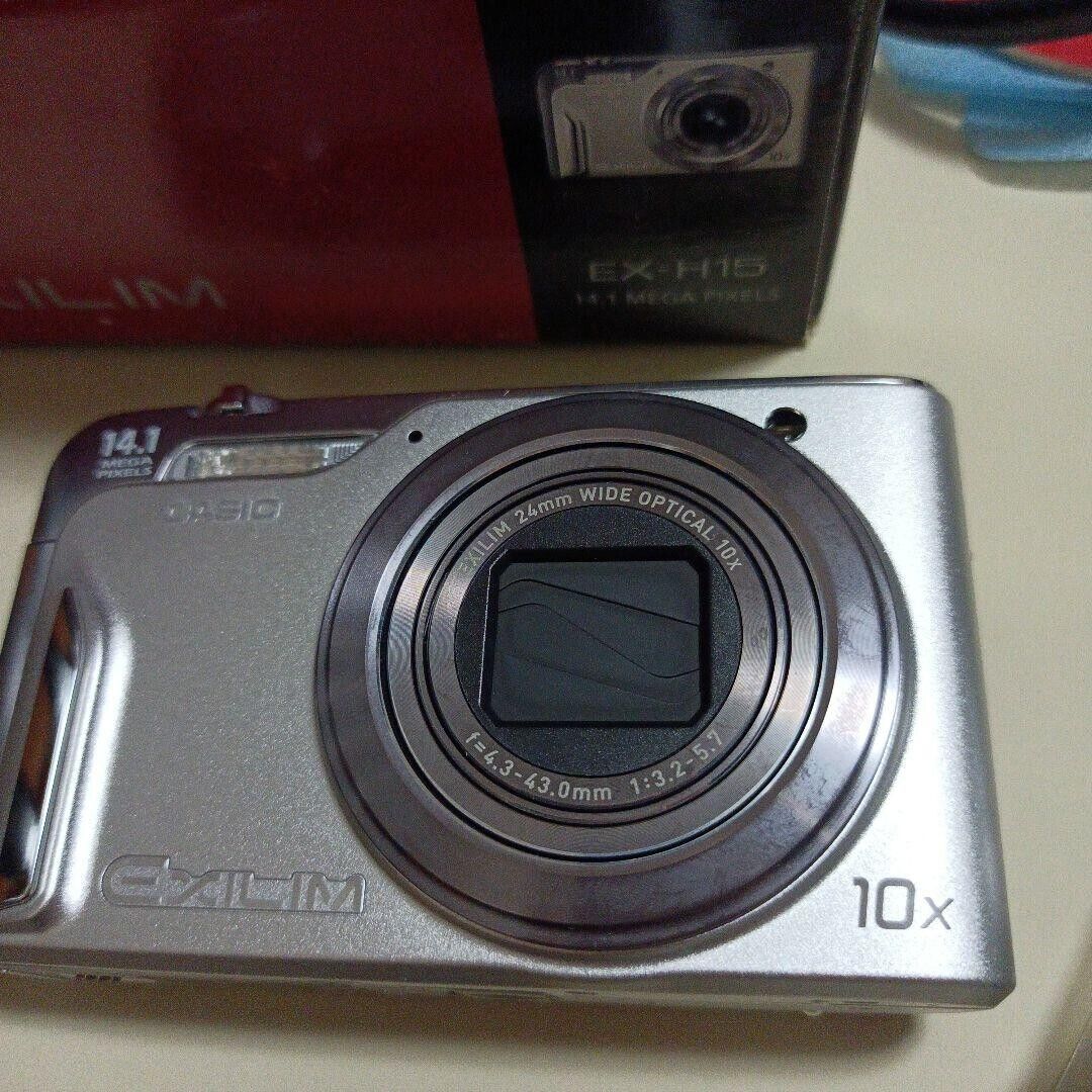 CASIO EXILIM EX-H15 Hi-ZOOM 14.1MP Compact Digital Camera CASIO EXILIM EX-H15 Hi-ZOOM 14.1MP Compact Digital Camera
