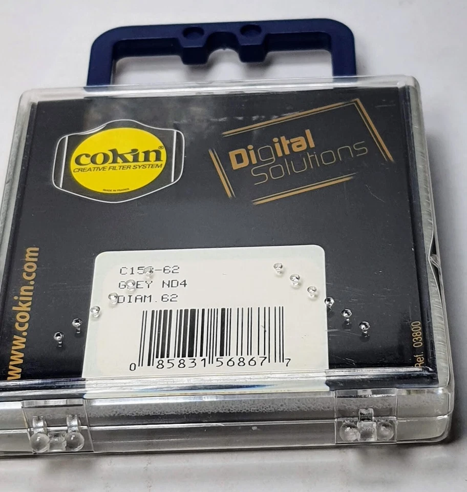 62mm Genuine Cokin ND4 ND 4 Lens filter 62 mm Neutral Density ND4X ND 4X France - Image 3 of 4