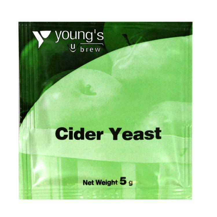 Youngs Cider Yeast Sachet 5g  4331 Brewing Equiptment