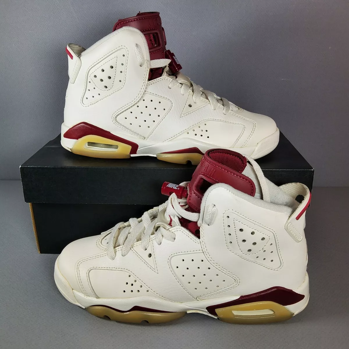 Jordan 6 maroon og new arrivals