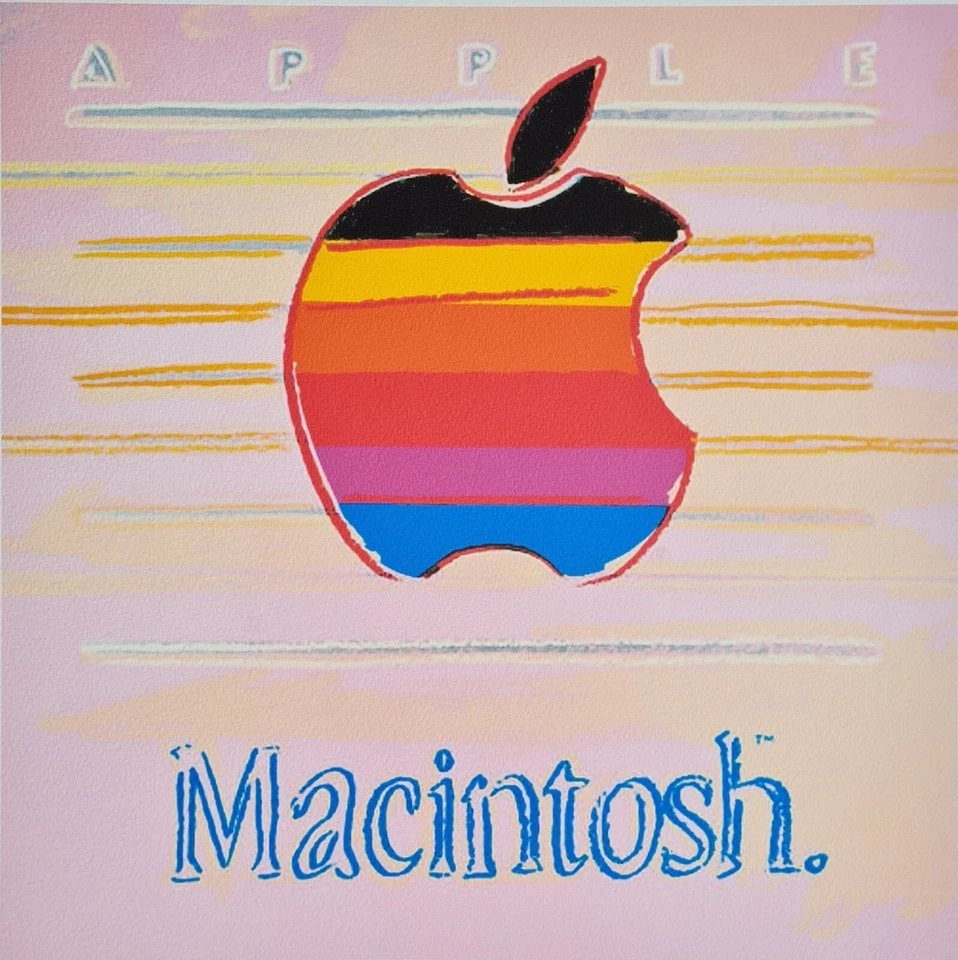 ANDY WARHOL * Apple * 50 x 40 cm * signed lithograph * limited # 21/200 - Bild 2 von 4