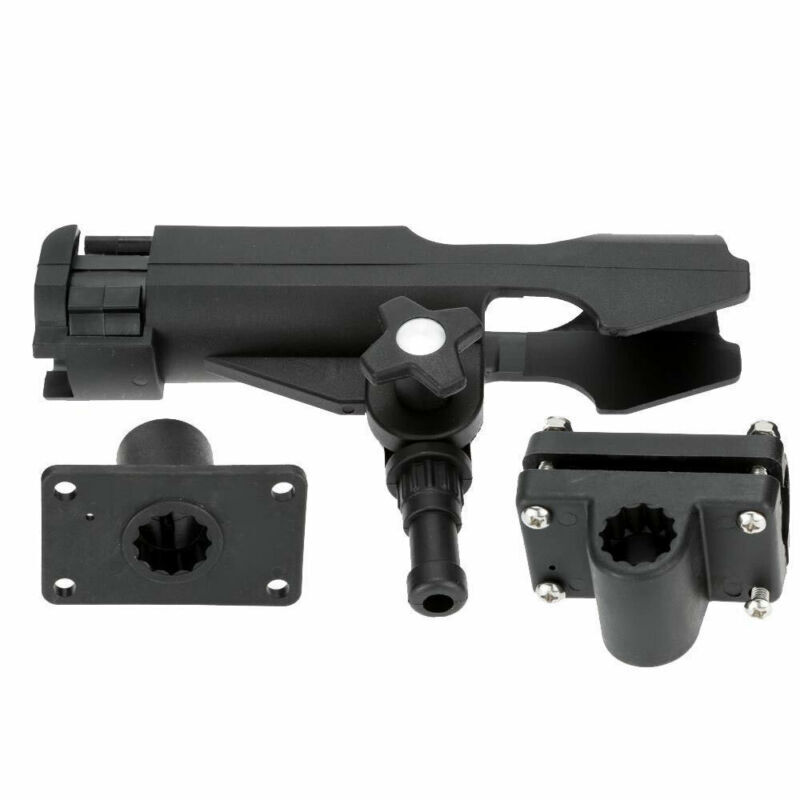Aquos Fishing Rod Holder - Adjustable 360° Mount For Boat, Kayak, Or Garage