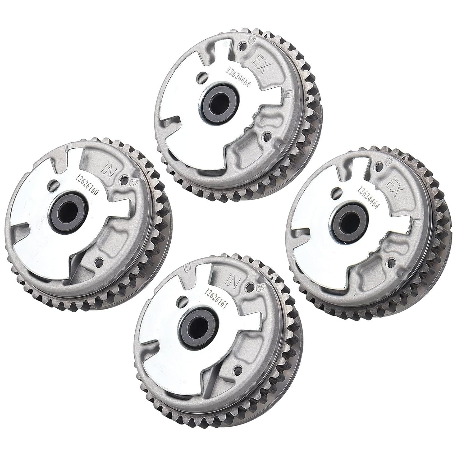 Cadillac ATS Camshaft Actuator Intake & Exhaust Camshaft Adjuster Sprocket Set | Compatible With Buick, Cadillac, Chevy 3.0L & 3.6L V6 GM 3.6L Timing Parts - View #3