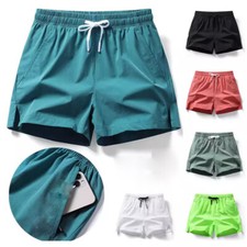 Men's 2025 Quick Dry Multi Color Fitness Sports Leisure Shorts