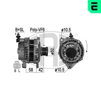 ERA Lichtmaschine Generator 110A 14V FüR Nissan X-Trail 2.0 2.5 4X4