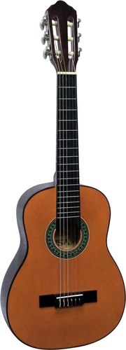 Gitarre,1/4 Grösse- kinder, jugend, wander, Modell K2 in natur, mit Endknopf!n