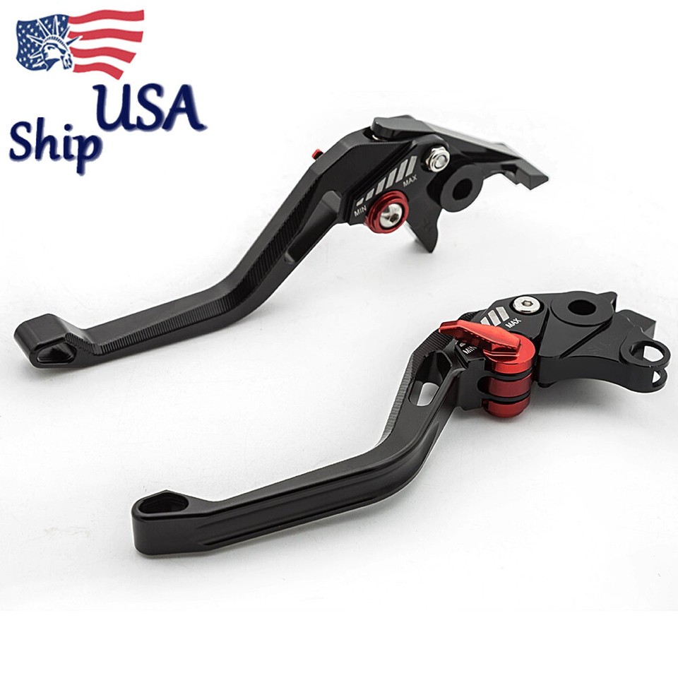 Voor FZ6 Voor FZ 6 FAZER 2004-2010 Voor XJ6 Voor FZ6R 2009-2020 Voor FZ8 2011-2015 Korte & Lange Rem Koppeling HevelsMotorfiets CNC Handgrepen Hendel Motorfiets Remhendel Rem Koppeling Hevels(Color:Sh