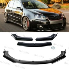 Glossy Black Front Bumper Lip Spoiler Splitter For Ford For Mondeo MK4 2011-2014