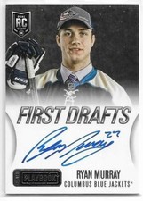 RYAN MURRAY CERTIFIED Auto 2013-14 Panini card #FD-RMR Columbus Blue Jackets NM