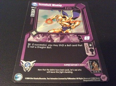 Dragon Ball Z GT CCG Screwball WIndup OP42!! Organized Play Promo!!