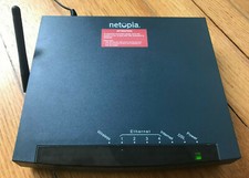 Netopia MOTOROLA DSL Wireles Router 4 Port Ethernet 3347-02-1002 GZ53347 Used