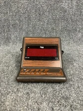 Retro Vintage Cosmo Time Digital Red LED Alarm Clock E527 Battery Backup WORKS