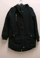 Noisy May Women's Black Long Sleeve Padded Jacket Size Xs {n9} {n1}