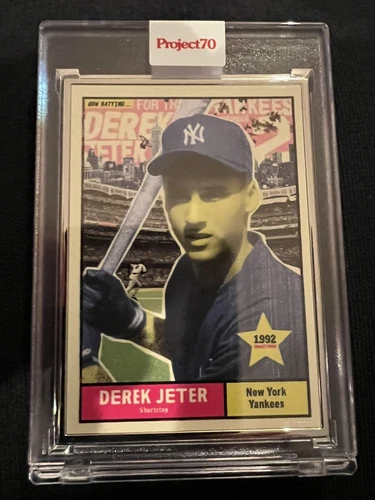 Topps Project 70 Derek Jeter New York Nico #9 Artist Proof AP /51 Yankees