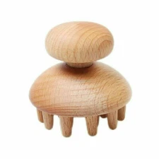 Guasha Press Head Wood Massager Muscle Neck Shoulder Release Stress Octopus USA