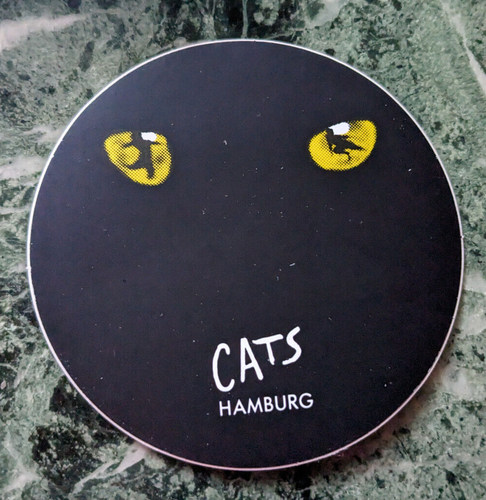 Cats Musical,, Katzen, Hamburg Aufkleber, Sticker NEU eBay