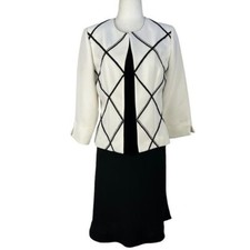 JESSICA HOWARD PETITE WOMEN'S TWO PIECE DRESS SUIT/SET WITH BLAZER/JACKET