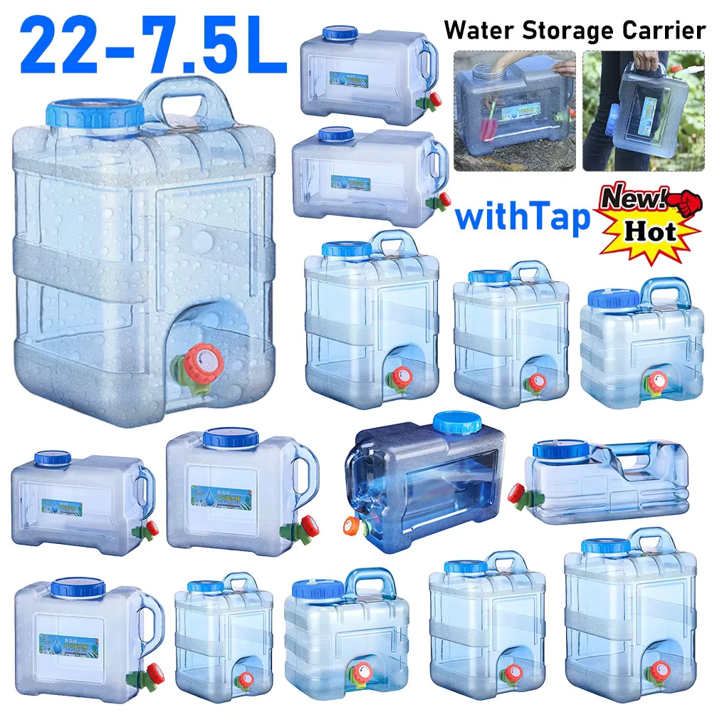 Sacchetto Acqua Pieghevole BESPORTBLE Da 10 Litri Per Campeggio, Trekking E Viaggi. In Polietilene, Blu, Con Chiusura Ermetica. Temperatura 0-80°C. Leggero E Portatile.