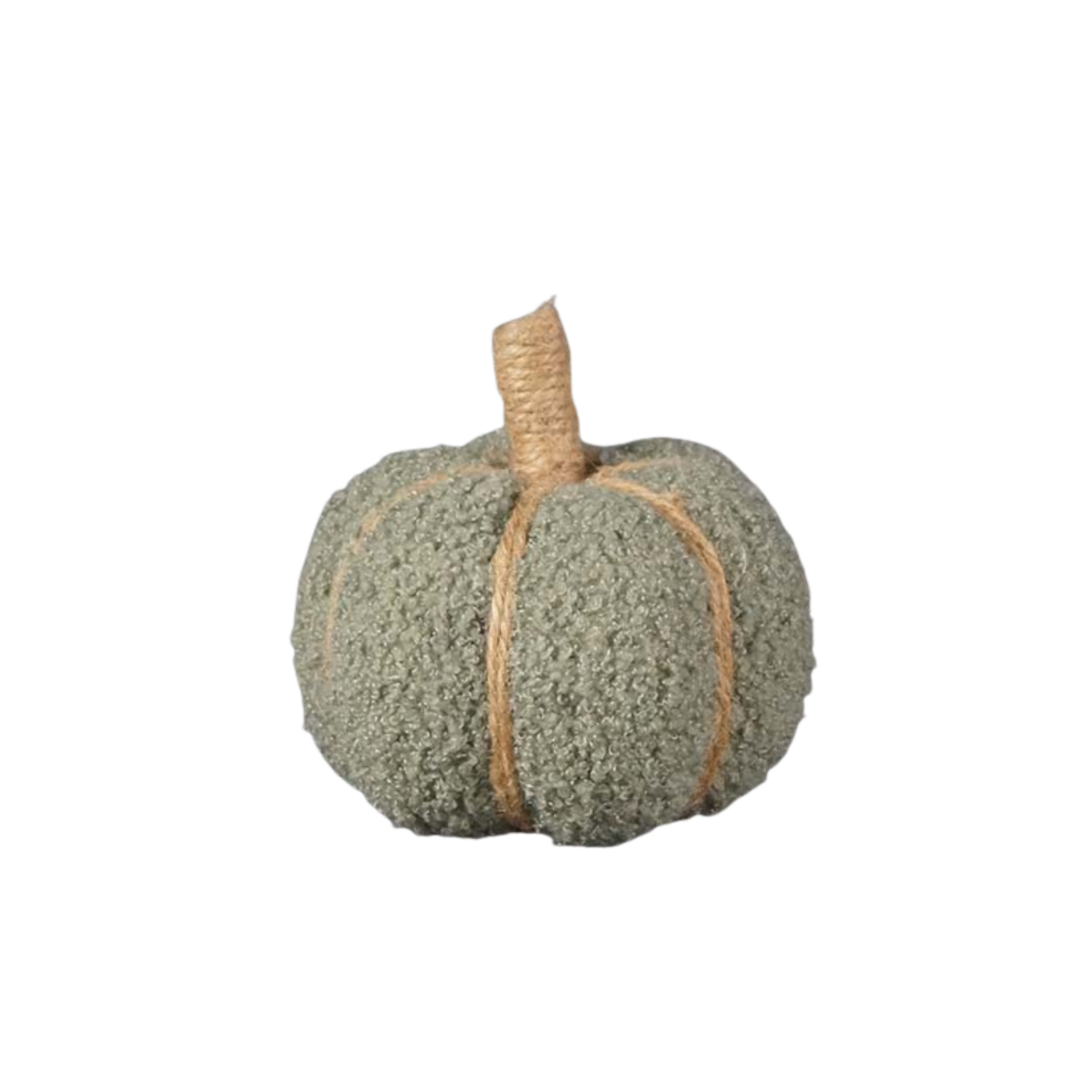 Decorative Fabric Pumpkin 13cm