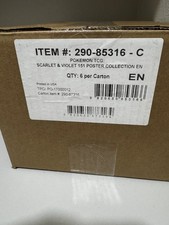 Pokemon TCG Scarlet & Violet: 151 Poster Collection 6ct Sealed CASE-18 Packs++