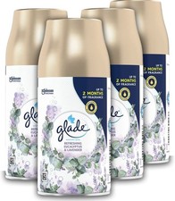 Glade Automatic Air Freshener Refills, Odour Eliminator & Room Spray X4  269ml