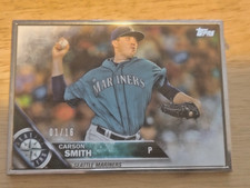2016 Topps series one #80 Carson Smith no. 1/16 Mini Framed Landscape MINT