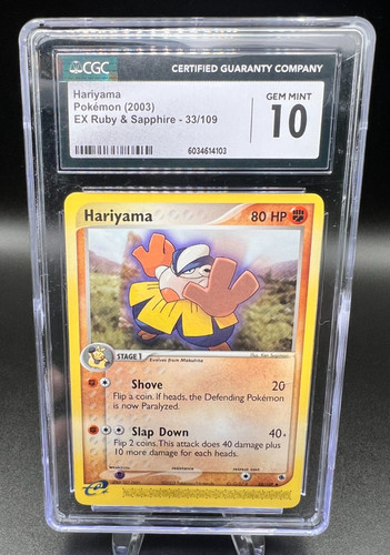 Hariyama graded CGC 10 for sale on eBay