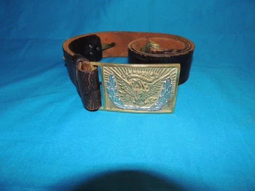 Nice Eagle Buckle with Leather Belt