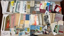 8lbs Lot Vintage Antique Paper Ephemera Adver...
