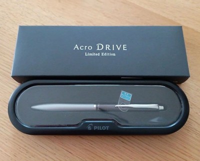 Pilot Acro Drive Ballpoint Pen BDRL 350R GY Limited Two Tone Gray Premium