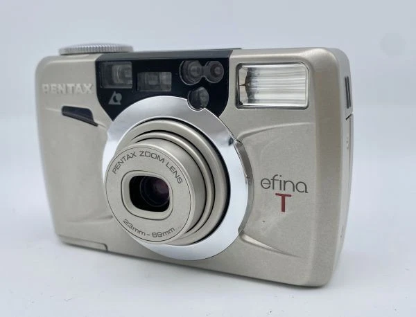 TESTED] PENTAX efina T APS Film Camera 23-69mm Zoom Compact from