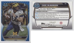 2022 Bowman U Chrome Blue Refractor /199 Cade McNamara #99