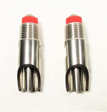 Stainless Steel Pig Livestock Nipple Drinker Waterer 75mm Long 10 Pieces, New
