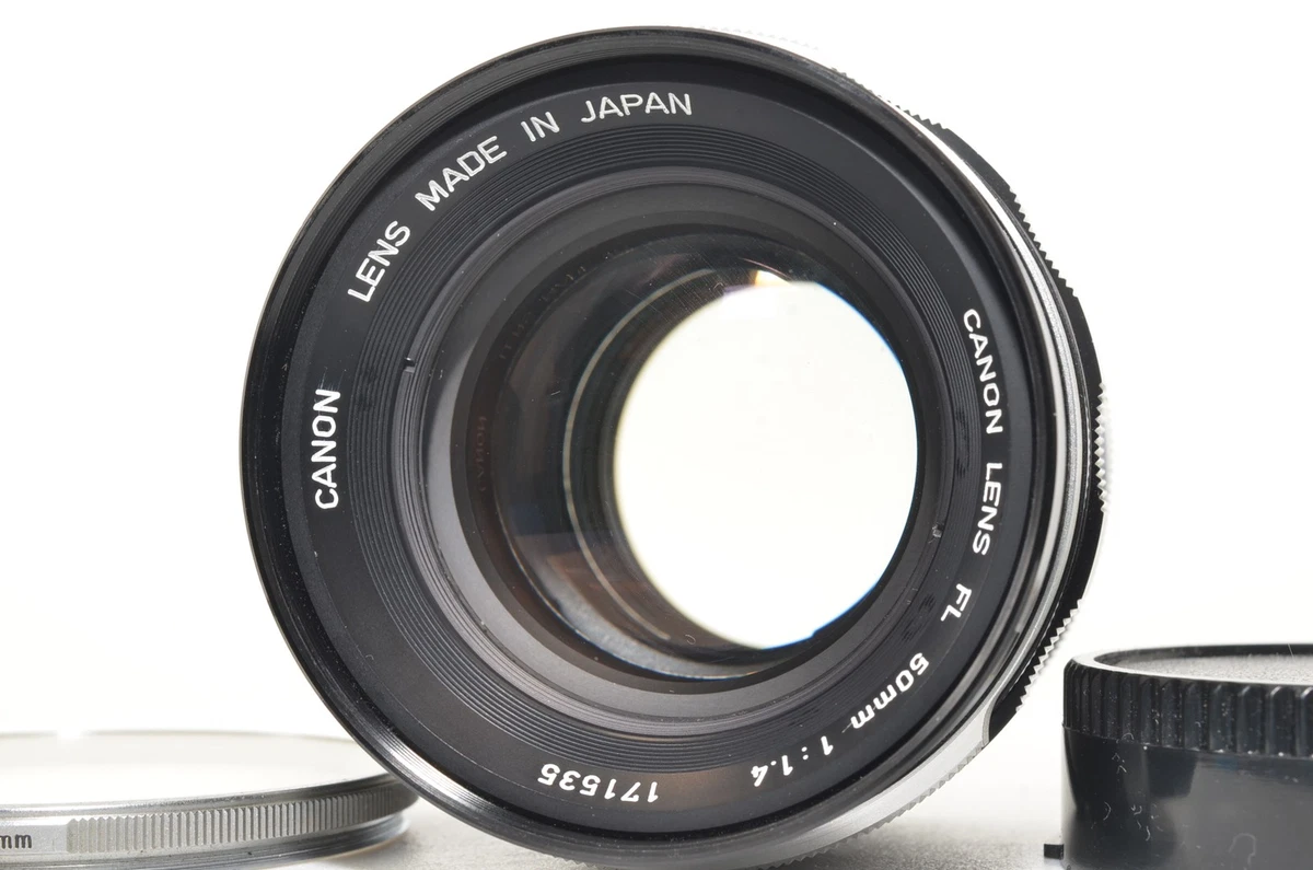 Canon FL f/1.4 Lenses 50mm Focal for sale | eBay